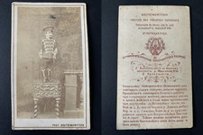Boutrimowitsch, St Pétersbourg, Général Tom Pouce Vintage albumen print CDV. C