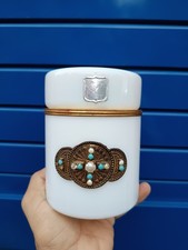 Bonbonnière Coffret Opaline Ancien 