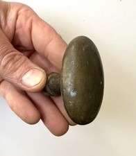 ancienne poignee bouton olive