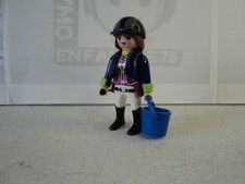 PLAYMOBIL vintage country équitation femme cavalière casque set 6147 de 2015