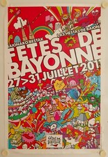 Affiche FÊTES DE BAYONNE