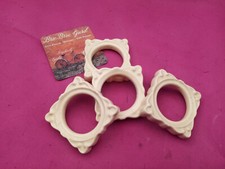 4 X ROND DE SERVIETTE