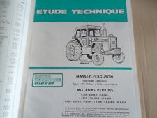 REVUE TECHNIQUE TRACTEUR MASSEY FERGUSON MF 1100 - MF 1105 - MF 1135 