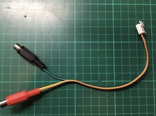 Cable Stereo RCA Femelle 25cm