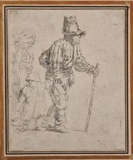 REMBRANDT - Le Paysan avec