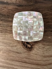 ancien poudrier Vintage Nacre