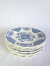 Lot De 9 Anciennes Assiettes A Dessert  Ridgway Windsor