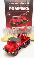 GC4796 IXO / 120 BERLIET GB 8KT GRUE AUSTIN WESTERN POMPIER C. ESSAI LANDES 1/43