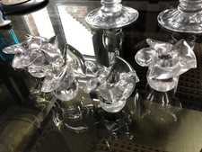 Lot 2 Paires bougeoirs