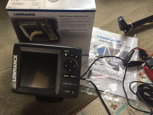 Lowrance elite 5xdsi - lowrance, elite-5xdsi