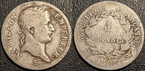 Napoléon ier un franc - napoléon,