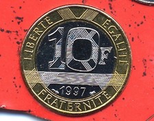 FDC : 10 francs Génie 1997 neuve/scellée de coffret BU