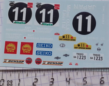 decalcomanie decals 1/43
