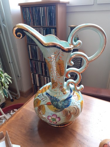 Aiguière vase signé - signé, "h