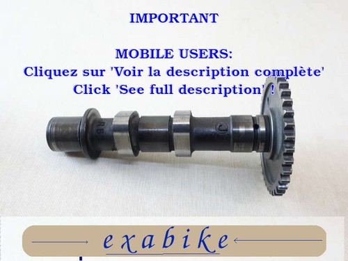 Arbre cames echappement - arbre,