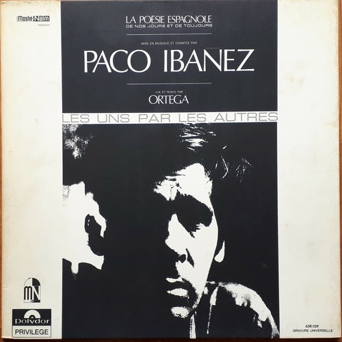 Paco ibanez poésie - ibanez, la
