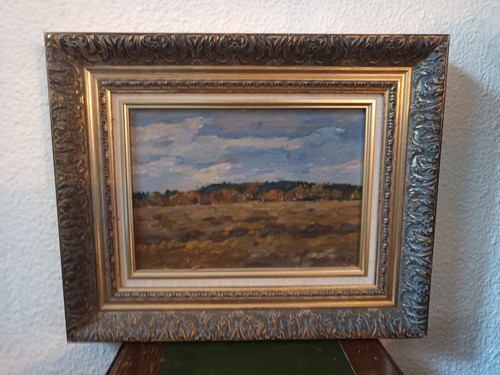 Tableau école russe - École, russe.huile