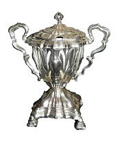 MOUTARDIER Cristal ARGENT Massif XIXé Martial FRAY (Paris)