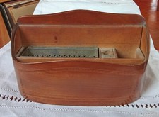 Ancien nécessaire de voiture Collection bois et cuir Rolls Royce Ou Bentley 