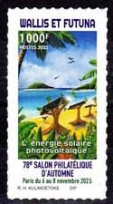 Timbre Wallis et Futuna 2025 78ème Salon Philatélique d'Automne Paris 2025