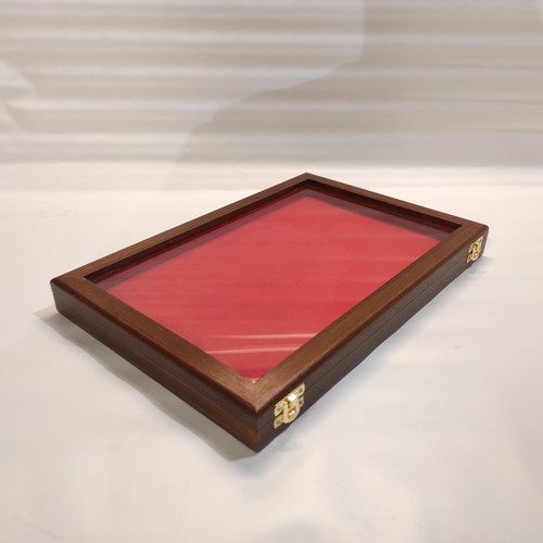 Coffret étui vitrine bois - Étui,