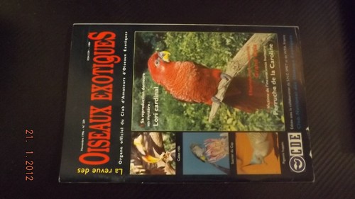 Revue oiseaux exotiques - revue,