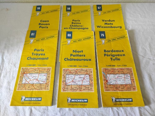 Cartes routières michelin - 6,