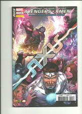 LOT AXIS 1 2 3 4 AVENGERS X-MEN (PORT OFFERT/BD SUPPLEMENTAIRES) PANINI COMICS