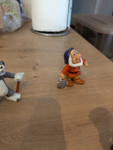 Figurine nain blanche - nain, neige