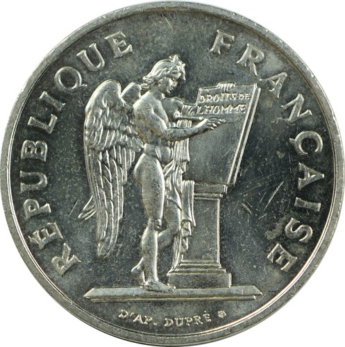 France monnaie 100 francs - france,, monnaie,