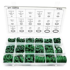 Lot Joints Toriques Caoutchouc 530 Pièces Étanchéité Climatisation Auto