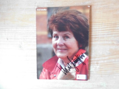 Ursel scheffler autograph - scheffler,