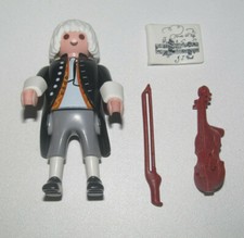 Playmobil Thüringen Figurine Personnage Jean-Sébastien Bach + Violon NEW