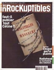 Les Inrockuptibles n°795 du 2" février au 1er mars 2011 [Bon état]