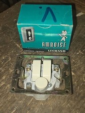 LEGRAND AMBOISE Interrupteur Ancien Double Avec Fusible 