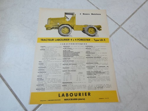 Labourier 4x4 forestier - 4x4, type