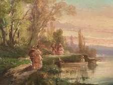 Tableau Ancien Peinture Huile