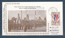 FRd res enveloppe  prise armes FFI  Musée résistance Bretonne  56 Vannes  1986