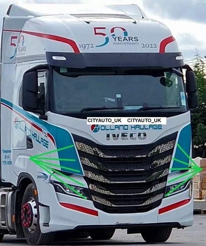 Grille avant chromée iveco - grille,