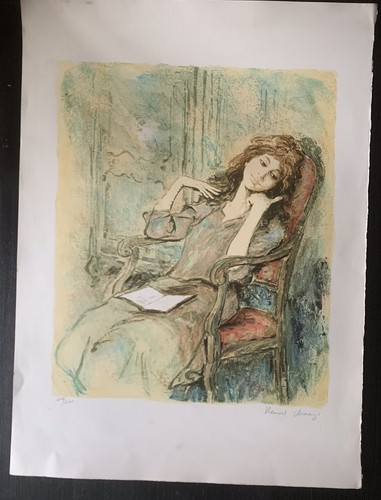 Grande belle lithographie - et,