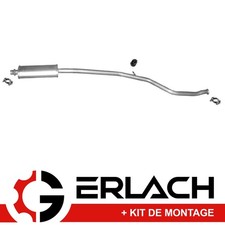 Silencieux intermediaire pour