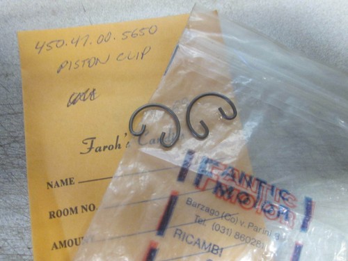 Nos fantic motor piston - motor, clips