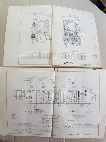 Rare ancien lot plans - rare,
