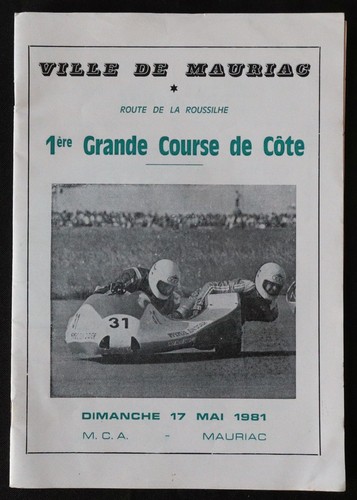 Programme side car moto - programme,