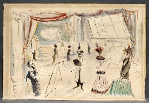 Aquarelle gabriel dauchot - de,