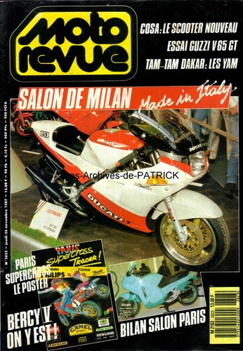 Moto revue 2823 guzzi v65 - moto,