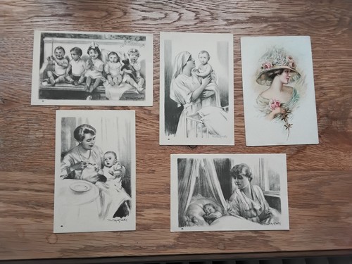 Lot cartes postales - de,