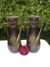 KANN Léon.ART-NOUVEAU.PAIRE