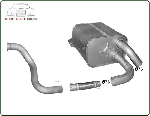 Kit silencieux pour camion - kit,