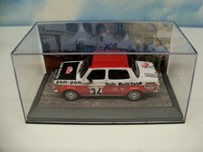 DIORAMA STYLE ROUTE BLEUE LA SIMCA 1000 RALLYE 2 boite vitrine  1/43